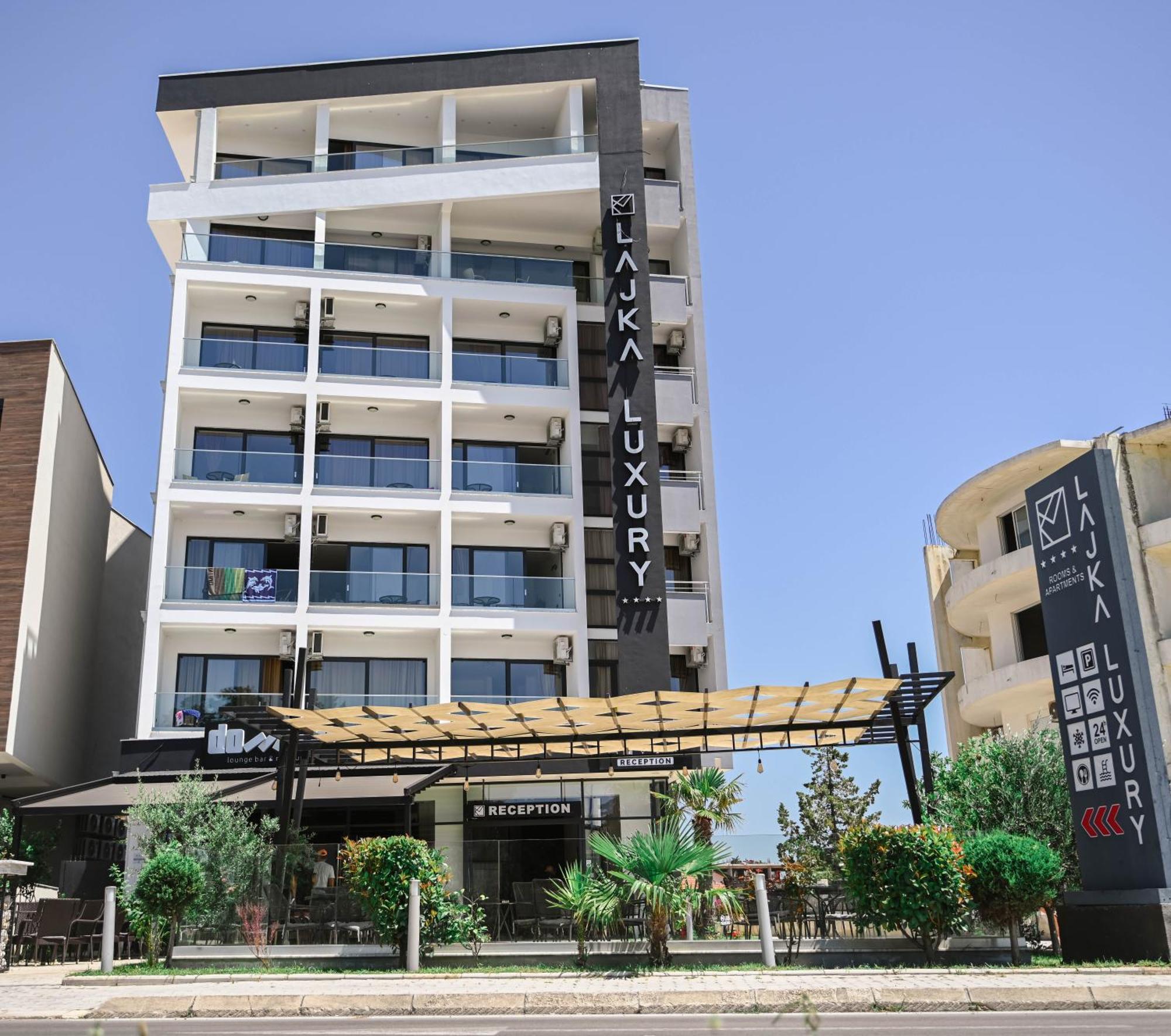 Hotel Lajka Luxury Ulcinj Kültér fotó
